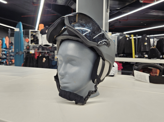 גוגלס וקסדה בדקתלון