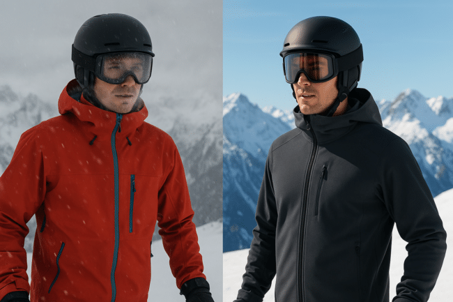 לסקי - סופשטל או מעיל סקי?