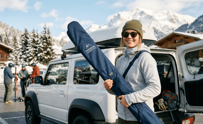 שרוול בד לציוד סקי